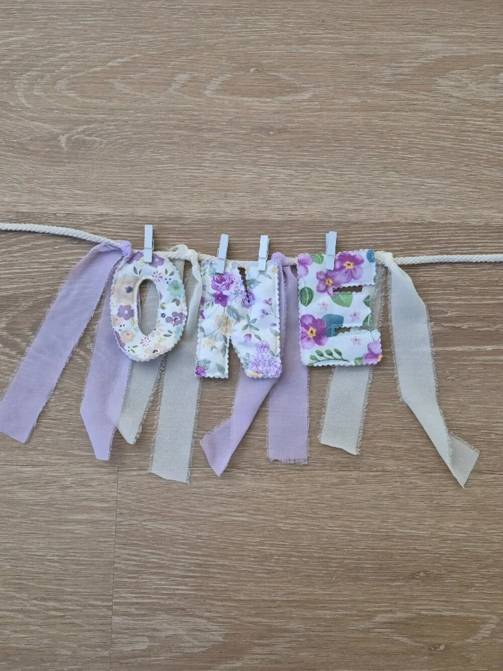 First birthday ONE highchair banner
